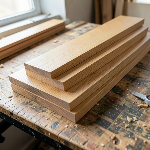 Bois de menuiserie en chêne